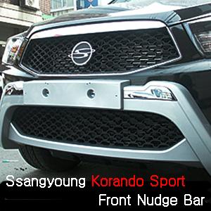 [ Korando Sport auto parts ] Front Nudge Bar